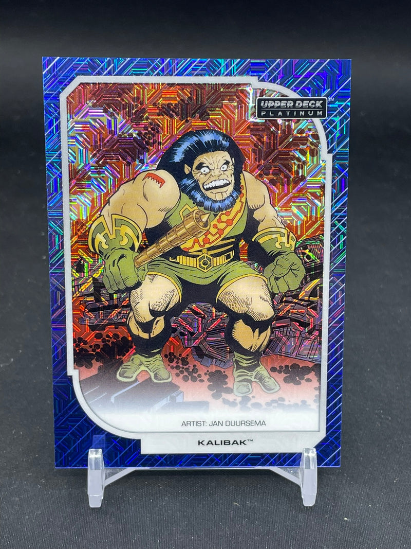2026 UPPER DECK PLATINUM DC - BLUE TRAXX - KALIBAK - #81 - #'D/499