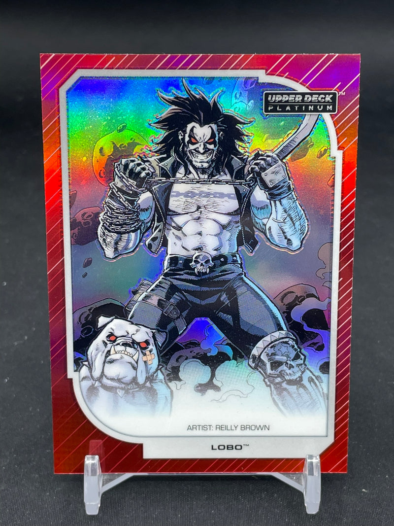 2026 UPPER DECK PLATINUM DC - RED RAINBOW - LOBO -