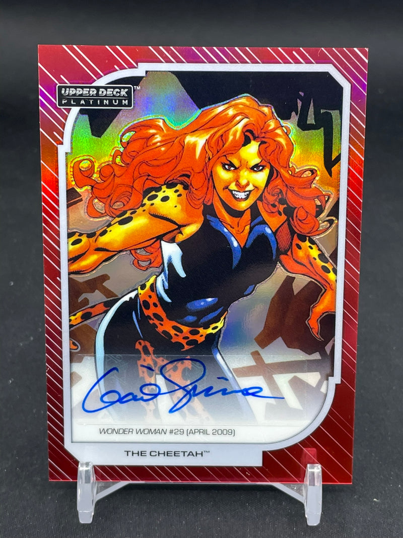 2026 UPPER DECK PLATINUM DC - RED RAINBOW CREATOR AUTO - THE CHEETAH -