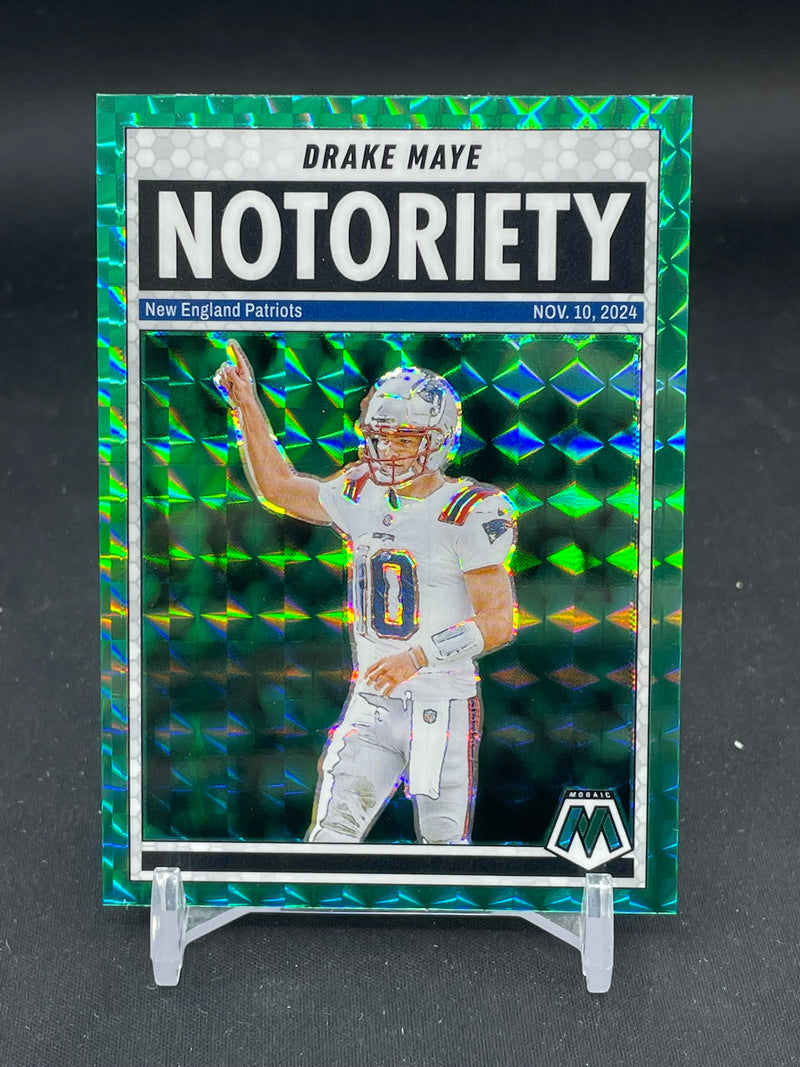 2025 PANINI MOSAIC - GREEN MOSAIC - NOTORIETY - D. MAYE -