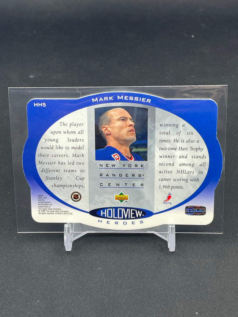 1996 UPPER DECK - HOLOVIEW HEROES - M. MESSIER -