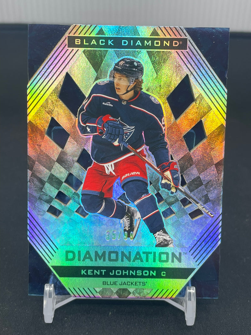 2022 UPPER DECK BLACK DIAMOND - DIAMONATION - K. JOHNSON - #D-KJ - #'D/99