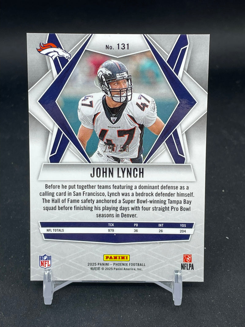 2025 PANINI PHOENIX - TEAL MOJO - J. LYNCH - #131 - #'D/50