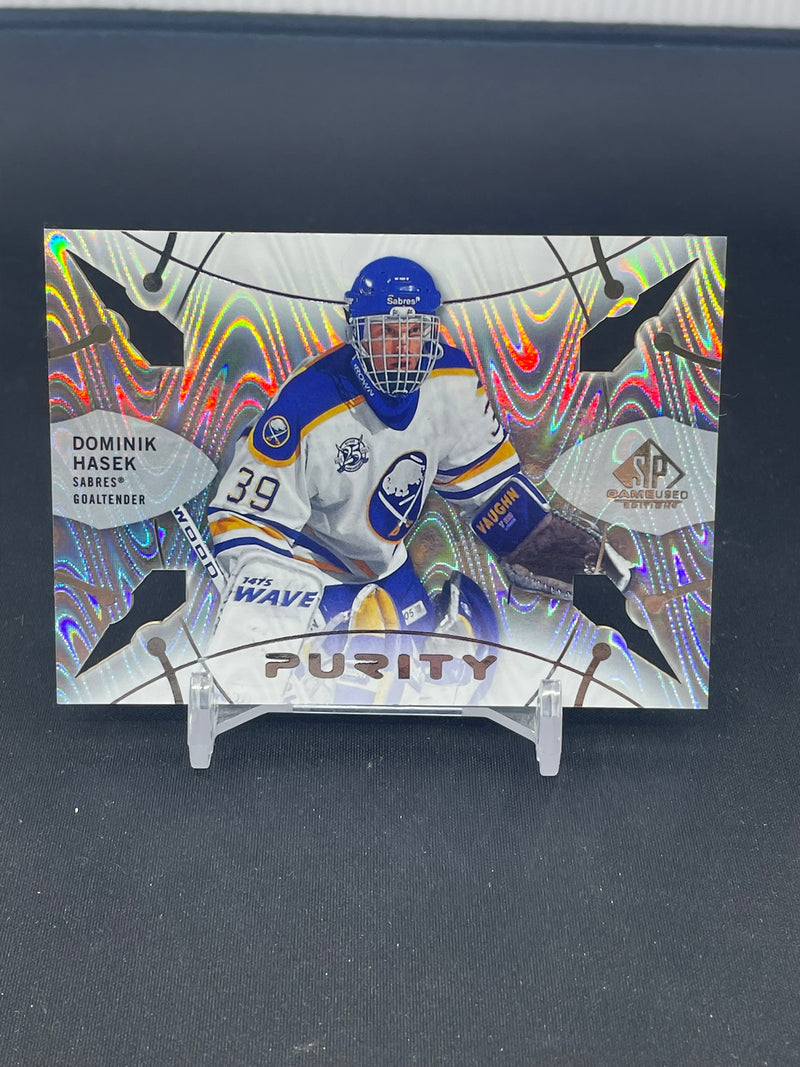 2022 UPPER DECK SP GAME USED - PURITY - D. HASEK -