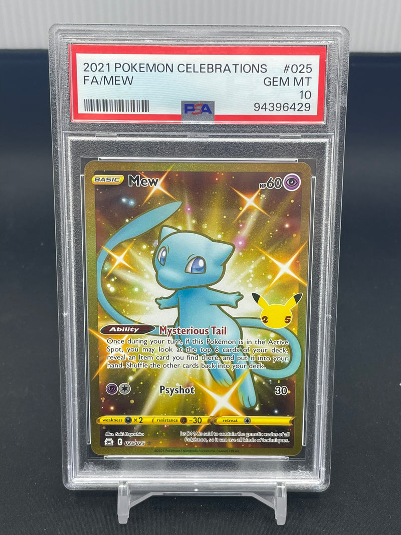 POKEMON - CELEBRATIONS - MEW - FULL ART -