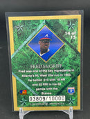 1994 DONRUSS - LEAF GOLD STARS - F. MCGRIFF - #14 - #'D/10000