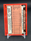 2021 TOPPS UPDATE SERIES - SILVER PACK - J. INDIA -