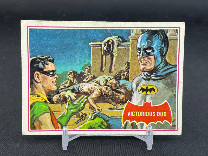 1966 O-PEE-CHEE BATMAN - VICTORIOUS DUO -