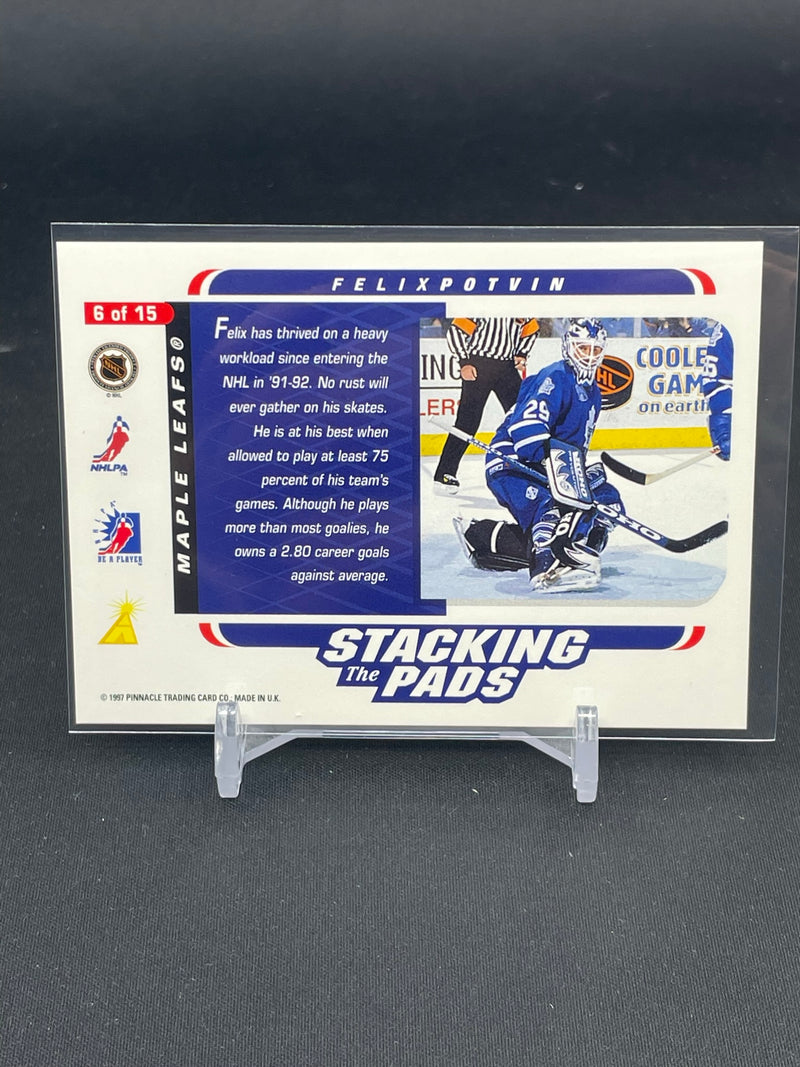 1997 PINNACLE - STACKING THE PADS - F. POTVIN -