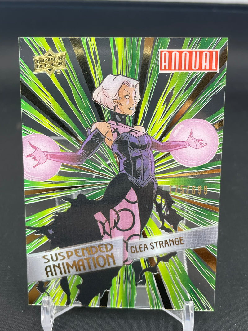 2024 UPPER DECK MARVEL ANNUAL - SUSPENDED ANIMATION - CLEA STRANGE - #3 - #'D/699