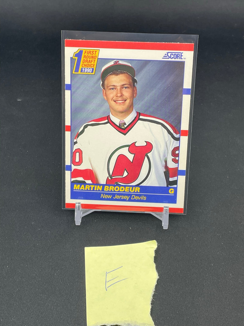 1990 SCORE - 1ST ROUND DRAFT CHOICE - M. BRODEUR -
