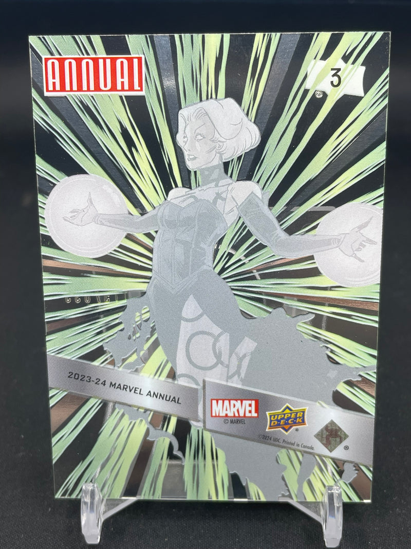 2024 UPPER DECK MARVEL ANNUAL - SUSPENDED ANIMATION - CLEA STRANGE - #3 - #'D/699