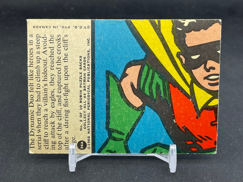 1966 O-PEE-CHEE BATMAN - CLIFF HANGERS -