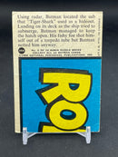 1966 O-PEE-CHEE BATMAN - STOPPING THE SUB -