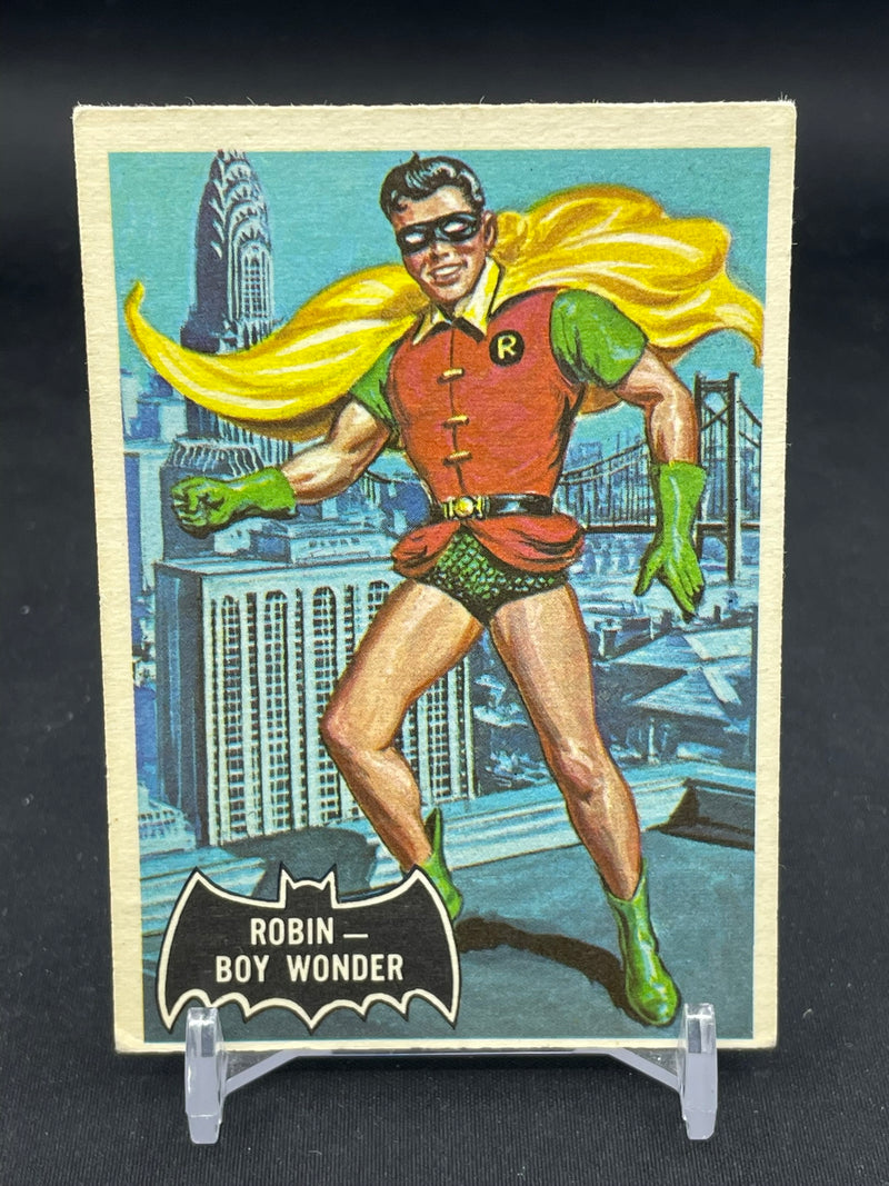 1966 O-PEE-CHEE BATMAN - ROBIN - BOY WONDER -
