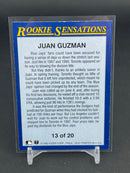 1992 FLEER - ROOKIE SENSATIONS - J. GUZMAN -