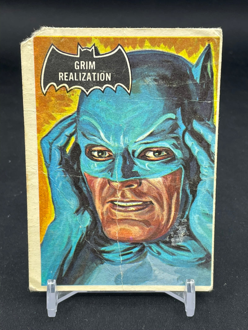 1966 O-PEE-CHEE BATMAN - GRIM REALIZATION -