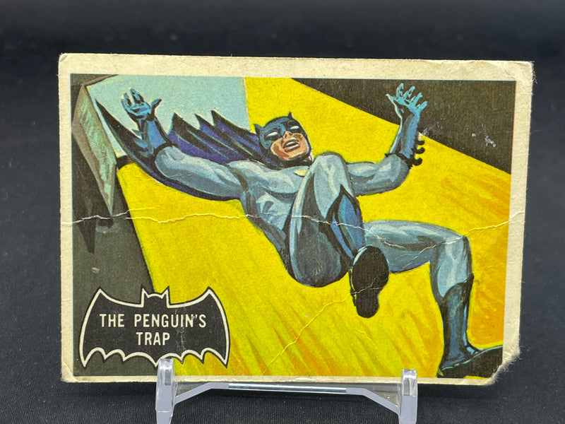 1966 O-PEE-CHEE BATMAN - THE PENGUIN'S TRAP -