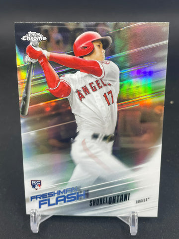 2018 TOPPS CHROME - FRESHMAN FLASH - S. OHTANI - #FF-1 - RC