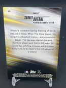 2018 TOPPS CHROME - FRESHMAN FLASH - S. OHTANI -