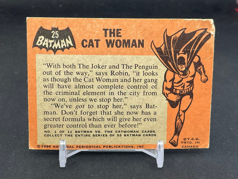 1966 O-PEE-CHEE BATMAN - THE CAT WOMAN -