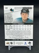 2014 UPPER DECK PREMIER - PREMIER ROOKIES AUTO PATCH - C. TIERNEY - #109 - #'D/299 - RELIC - AUTOGRAPH - RC