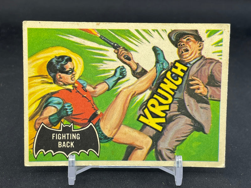 1966 O-PEE-CHEE BATMAN - FIGHTING BACK -