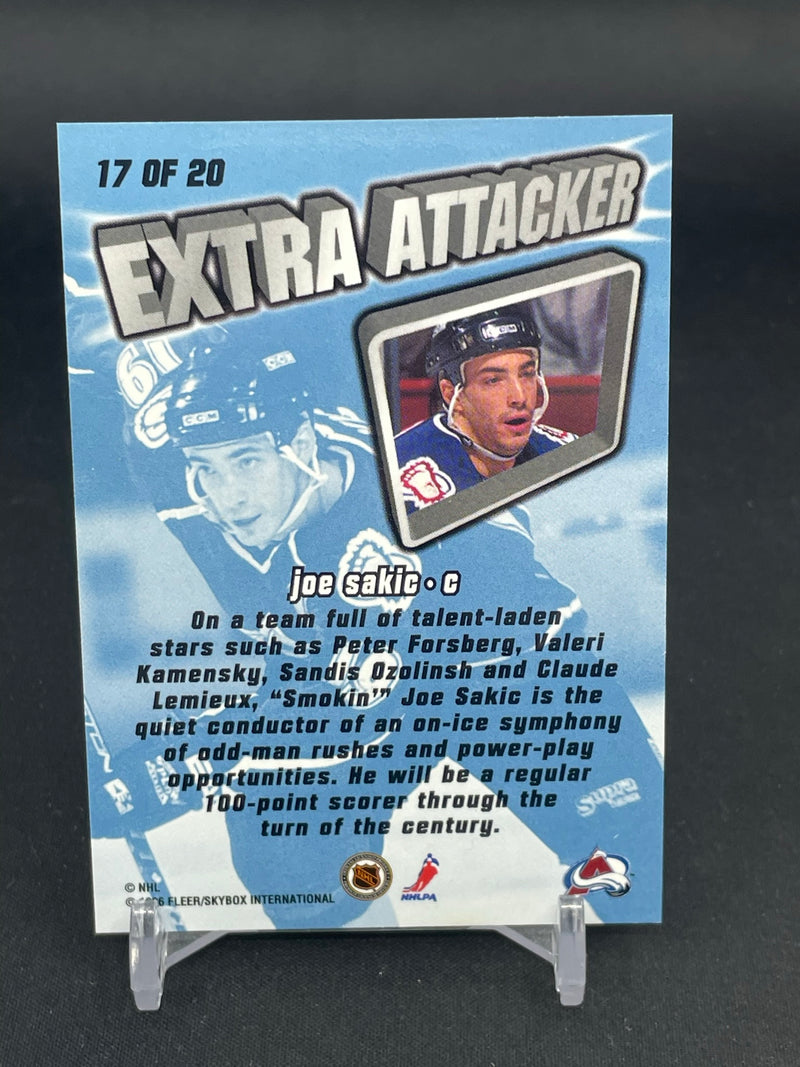 1995 FLEER ULTRA - EXTRA ATTACKER - J. SAKIC -