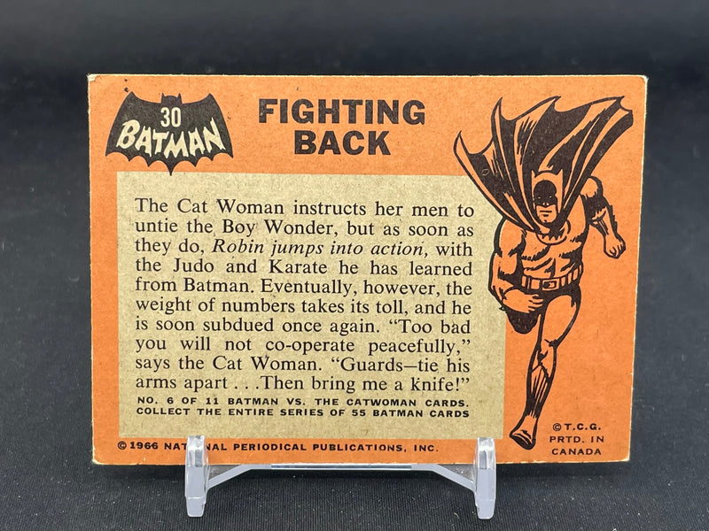 1966 O-PEE-CHEE BATMAN - FIGHTING BACK -