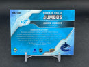 2019 UPPER DECK ICE - ROOKIE RELIC JUMBOS - Q. HUGHES - #RRJ-QH - #'D/199 - RELIC - RC