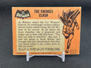 1966 O-PEE-CHEE BATMAN - THE ENEMIES CLASH -