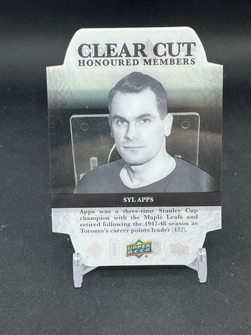 2017 UPPER DECK SERIES ONE - CLEAR CUT HONOUR MEMBERS - S. APPS - #HOF-69 - #'D/100