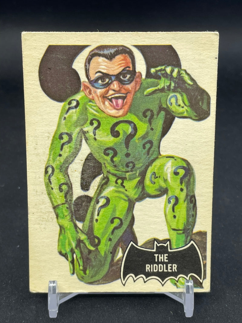 1966 O-PEE-CHEE BATMAN - THE RIDDLER -