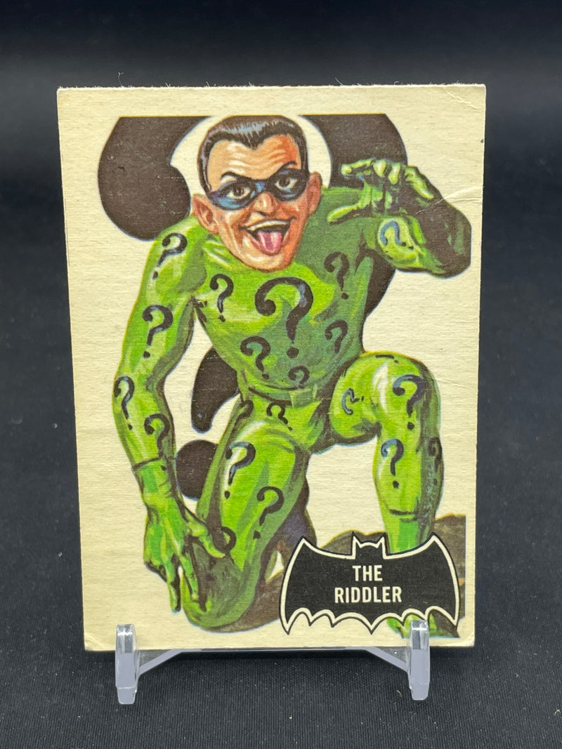 1966 O-PEE-CHEE BATMAN - THE RIDDLER -