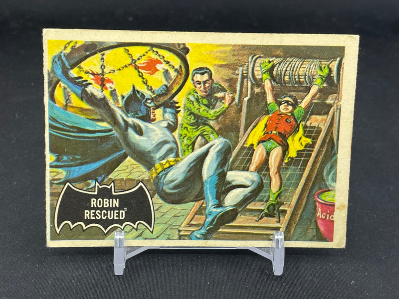 1966 O-PEE-CHEE BATMAN - ROBIN RESCUED -