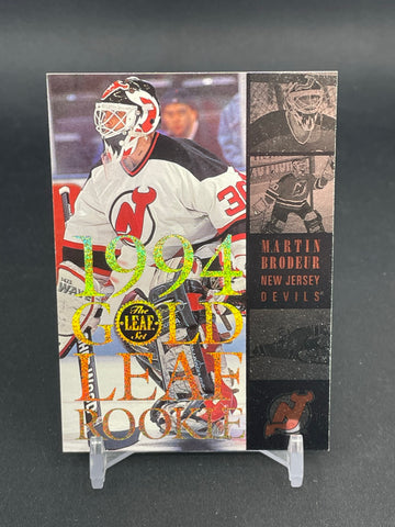 1994 DONRUSS - GOLD LEAF ROOKIE - M. BRODEUR - #1