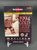 1994 DONRUSS - GOLD LEAF ROOKIE - M. BRODEUR -