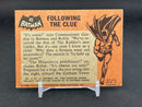 1966 O-PEE-CHEE BATMAN - FOLLOWING THE CLUE -