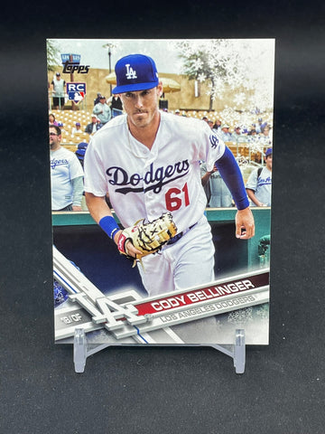 2017 TOPPS HOLIDAY - C. BELLINGER - #HMW120 - RC