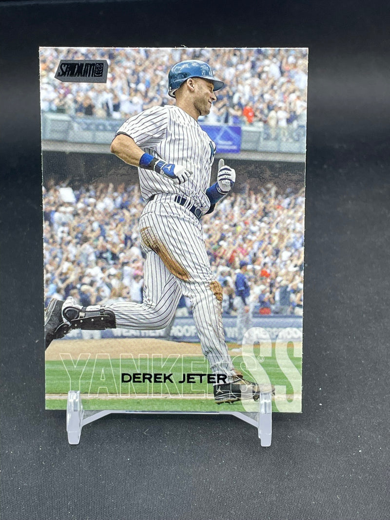2018 TOPPS STADIUM CLUB - BLACK FOIL - D. JETER -