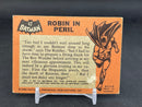 1966 O-PEE-CHEE BATMAN - ROBIN IN PERIL -