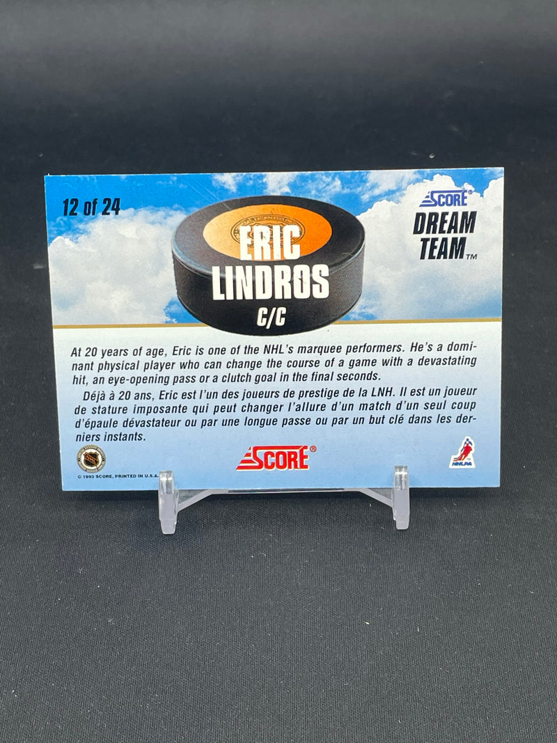 1993 SCORE - DREAM TEAM - E. LINDROS -