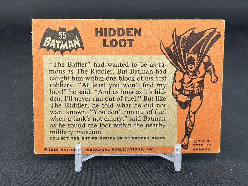 1966 O-PEE-CHEE BATMAN - HIDDEN LOOT -