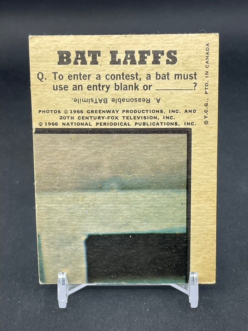 1966 O-PEE-CHEE BATMAN BAT LAFFS - THE JOKER -