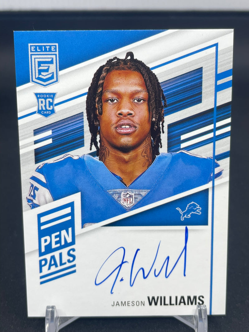 2022 PANINI DONRUSS ELITE - PEN PALS - J. WILLIAMS -