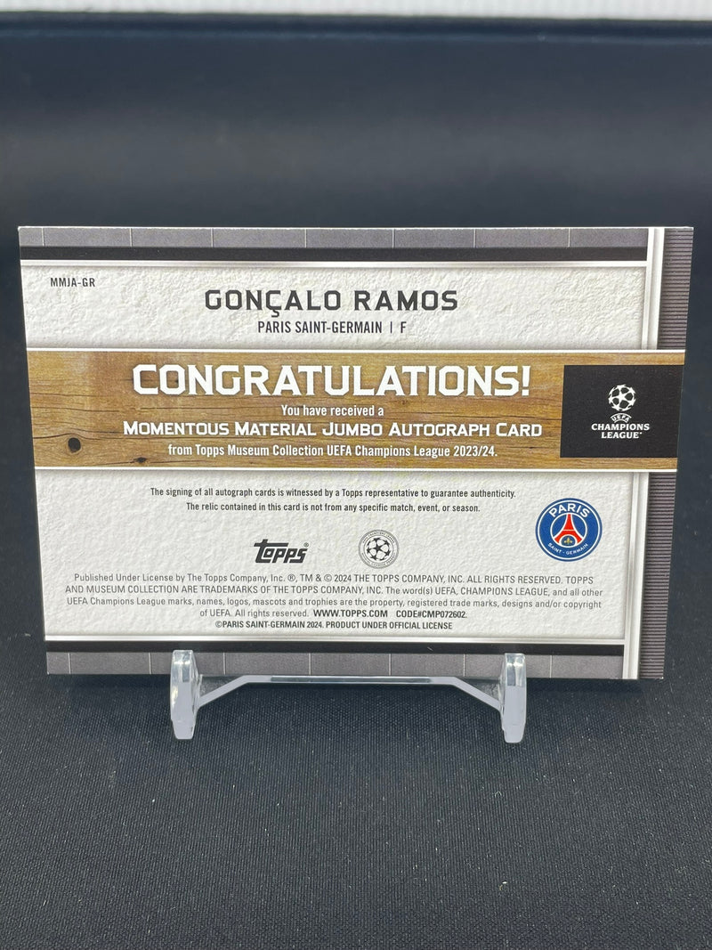 2023 TOPPS MUSEUM COLLECTION - MOMENTOUS MATERIAL - G. RAMOS - #MMIA-GR - #'D/50 - RELIC - AUTOGRAPH