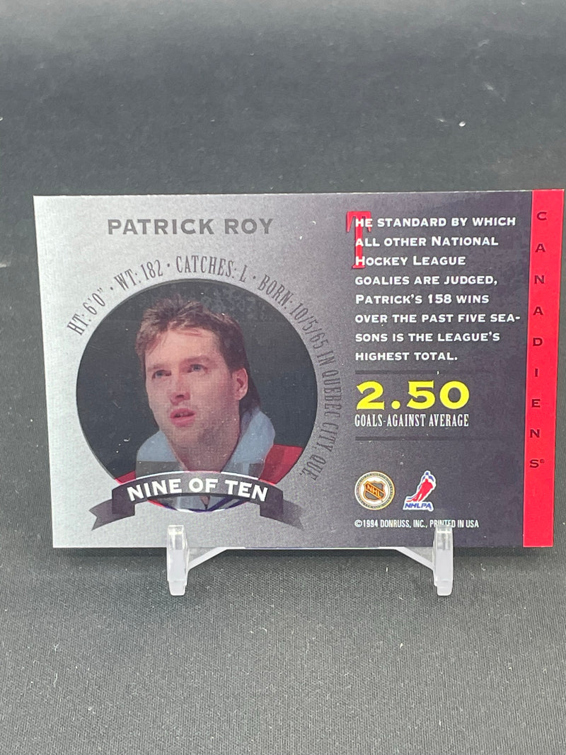 1994 DONRUSS - MASKED MARVELS - P. ROY -