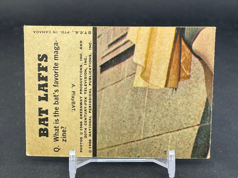 1966 O-PEE-CHEE BATMAN BAT LAFFS - ROBIN & BATMAN -