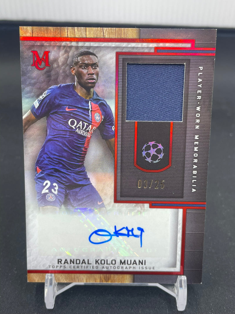 2024 TOPPS MUSEUM COLLECTION - R. KOLO MUANI - #MAR-RKM - #'D/25 - RELIC - AUTOGRAPH