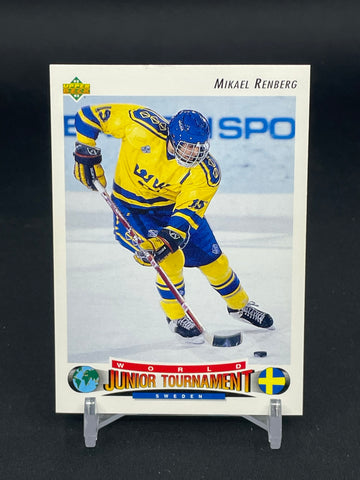 1992 UPPER DECK - WORLD JUNIOR TOURNAMENT - M. RENBERG - #233